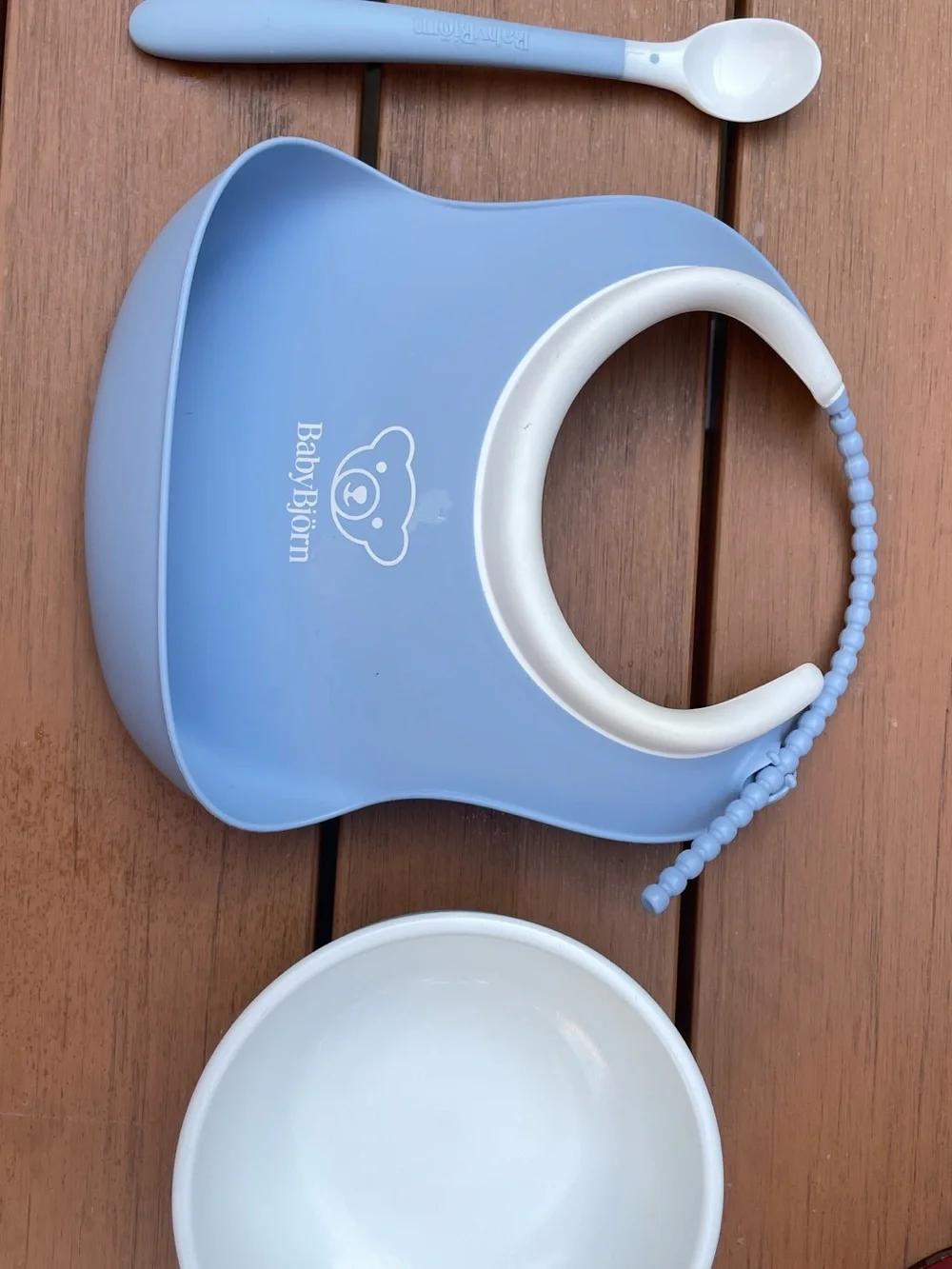 Baby bjorn three piece feeding set (4mo+)